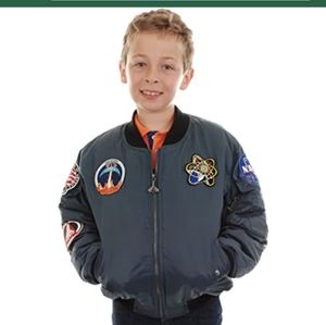 Up and Away Kids Astronaut Bomber Jacket